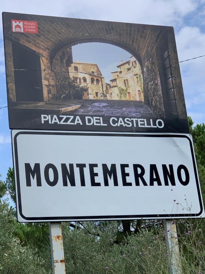Inn Piazza In Montemerano, The Heart Of Tuscany Eksteriør bilde